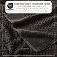thumbnail image 2 of Great Bay Home Quick Dry Diamond Waffle 6 Piece Towel Set, Midnight, 2 of 7