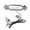 Black Pearl, variant on M Buder 6 String Single Coil Prewired Electric Guitar Pickup Replacement with Volume and Tone Controls, Black Pearl