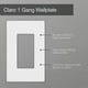 thumbnail image 3 of Placa de Pared Lutron Claro 1 Gang Sin Tornillos Blanca Paquete de 4, 3 of 7