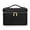 Black, variant on Makeup Bag Vanity Case for Women Leather Cosmetic Bag Travel Toiletry Bags Portable Makeup Organizer Case