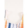 thumbnail image 2 of Striped Print U Neck Mid Rise Swimsuit Bikini, 2 of 51