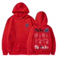 thumbnail image 3 of Sudadera con capucha Ado Blue Rose World Tour Merch Winter para hombre y mujer, unisex, informal, de manga larga, ropa de calle con capucha, 3 of 5