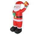 thumbnail image 1 of Papá Noel Inflable de Navidad, Decretacia Al Aire Libre Con Luz Led, Papá Noel de Pie Para Jardín, Fiesta de Césped, 1 of 7