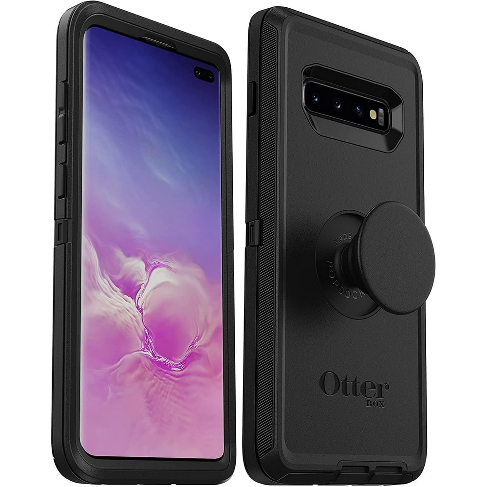 OtterBox + Pop Defender Series Case for Samsung Galaxy S10e, Black