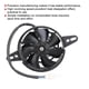 thumbnail image 4 of 200cc 250cc Atv Motocicleta Ventilador de refrigeración 12v Motor Radiador Enfriador de aceite Kit Accesorios para Bmw Honda Suzuki Dirt Pit Bike Scooter - Federación Rusa -dontodent Kuyhfg Sin marca, 4 of 5