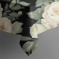 thumbnail image 4 of Pioneer Flower Floral Print Pattern Rectangle Tablecloth 60"x102",Waterproof Polyester Rectangle Table Cloth, Wipeable Spillproof Polyester Tablecloth for Dining, Camping, Indoor and Outdoor, 4 of 6