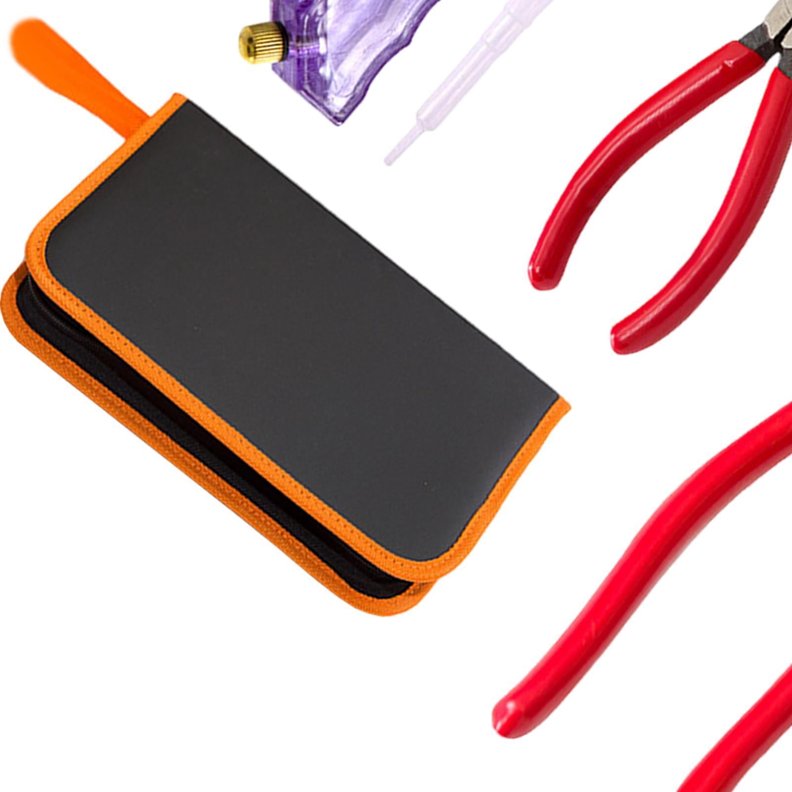 Tachiuwa Glass Cutter Tool Glass Breaking Pliers Nippers with Storage Bag Professional Glass Pliers Mosaic Tile Pliers for Fused Glass
