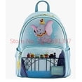 thumbnail image 3 of Mochila Disney Stitch Loungefly con bonito diseño de dibujos animados bordados, mochila fresca e informal, mini mochila para mujer, 3 of 5