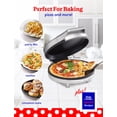 thumbnail image 2 of Machine à Pizza Betty Crocker 8 Voyage avec Sac Isolé Argent, 2 of 7