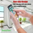 thumbnail image 3 of 100 SunnyCare #7802 Vinyl Disposable Gloves Powder Free (Latex Nitrile Free) -M, 3 of 9