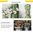 thumbnail image 2 of FREEAMG Cactus Plant Jigsaw Puzzles 1000 Piece for Adults Large Puzzle Game Challenging Family Puzzle Game for Adults Teens 29.5" x 19.7", 2 of 7