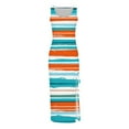 thumbnail image 4 of Robes d'Été pour les Femmes à la Mode Sans Manches Taille Haute Boho Cordon Côtelé Robe de Soleil Ruché Sexy Haute Fente Robe Maxi, 4 of 5
