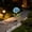 Blue, variant on Gaqring Solar Hydrangea Flowers Outdoor Artificial Plants, Waterproof LED Garden Stake Lights, Solar Powered Lawn Decor for Yard Patio Pathways, Pink