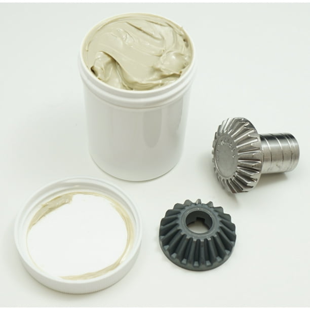 Beveled Gear Set W11192795&3.5oz Lubricating Grease for Kitchenaid