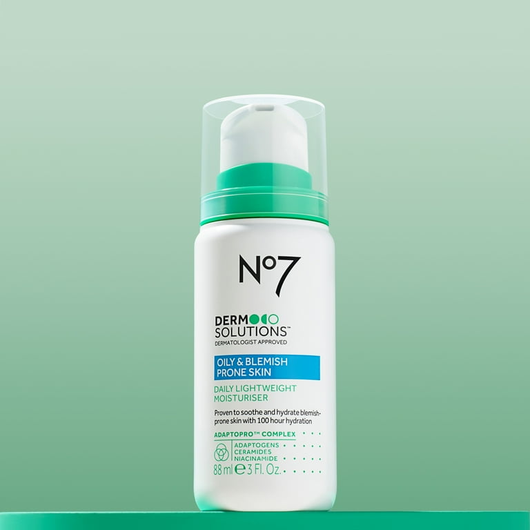 NO7 Derm Solutions Hydrating Facial Moisturizer for Normal to Oily