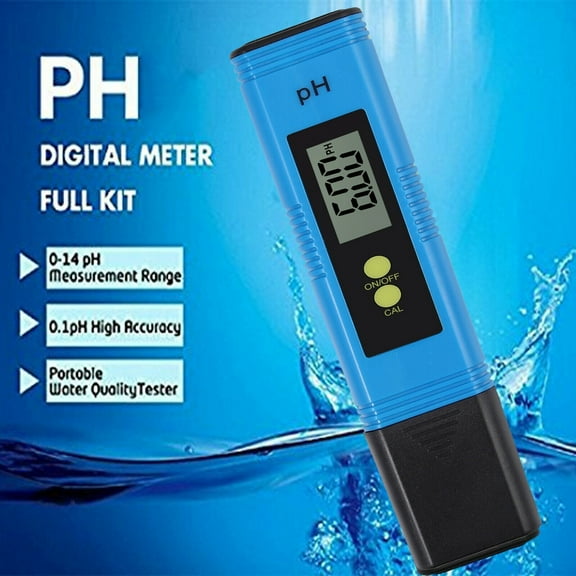 TIFOR Digital Electric PH Meter LCD Tester Hydroponics Aquarium Pool Water Monitor Pocket Test Pen