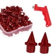 thumbnail image 3 of yotijay 60 Pieces Track Shoe Spikes Track and Field Running Spikes for Sports Adults Red, 3 of 9