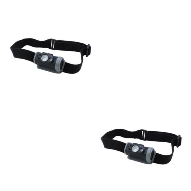 Advancent Linterna frontal con sensor, 3 modos, suministros de emergencia a prueba de agua, linterna frontal recargable por USB para exteriores, 2piezas
