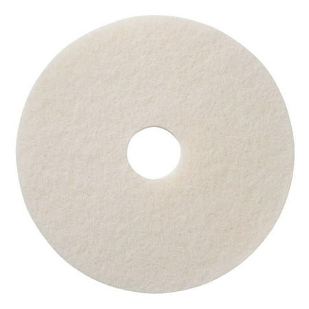 White Polishing Floor Pad - Case of 5 - 20