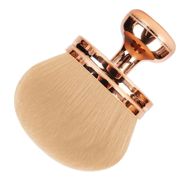 Brocha de maquillaje corporal QJKLWV extra grande para autobronceadora dorada