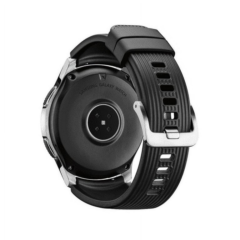 Galaxy Smartwatch 2019 46mm Bluetooth Wi Fi GPS Silver Stainless Steel Samsung SM R800NZSAXAR International Version