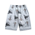 thumbnail image 6 of FEDPOP Toddler Boys Pajamas 100% Cotton Summer Pjs for Boy Train Sleepwear Short Sets Size 4t, 6 of 9