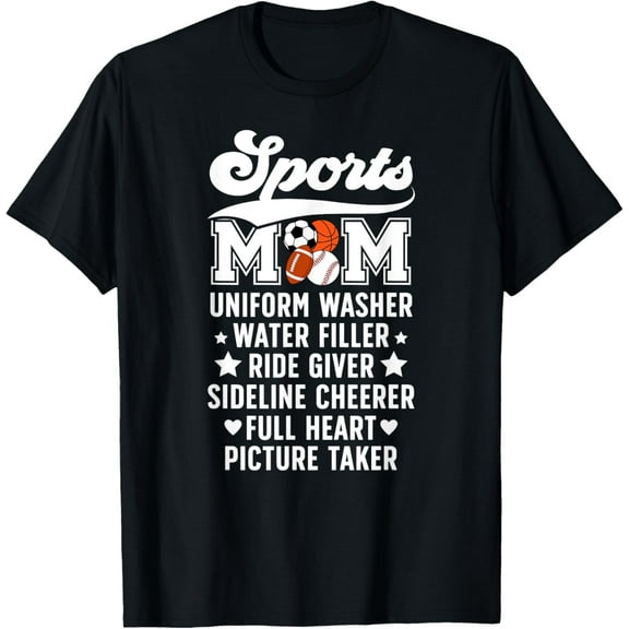 Sports Mom Definition Sports Mama Sports Mother Sport Mom T-Shirt Unisex S-5XL Hot Trending Shirt, Vintage Birthday Gift