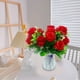 thumbnail image 5 of Ramo De Rosas Artificiales, Flores De Simulación, Decoración Para El Hogar, Arreglo Floral Artificial, Centro De Mesa Para Sala De Estar, Comedor, Decoración Del Hogar, 5 of 8