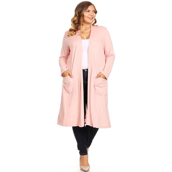 Plus Size Duster Cardigan