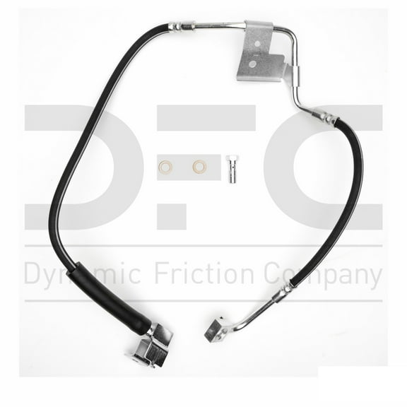 Front Right Dynamic Friction Company Brake Line Hose 350-40188 For 2000-2001 Dodge Ram 2500