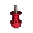 thumbnail image 2 of DEEPCRAFF Motorcycle Frame Slider Aluminum Alloy for Maintenance Enthusiasts 1Pcs, 2 of 7