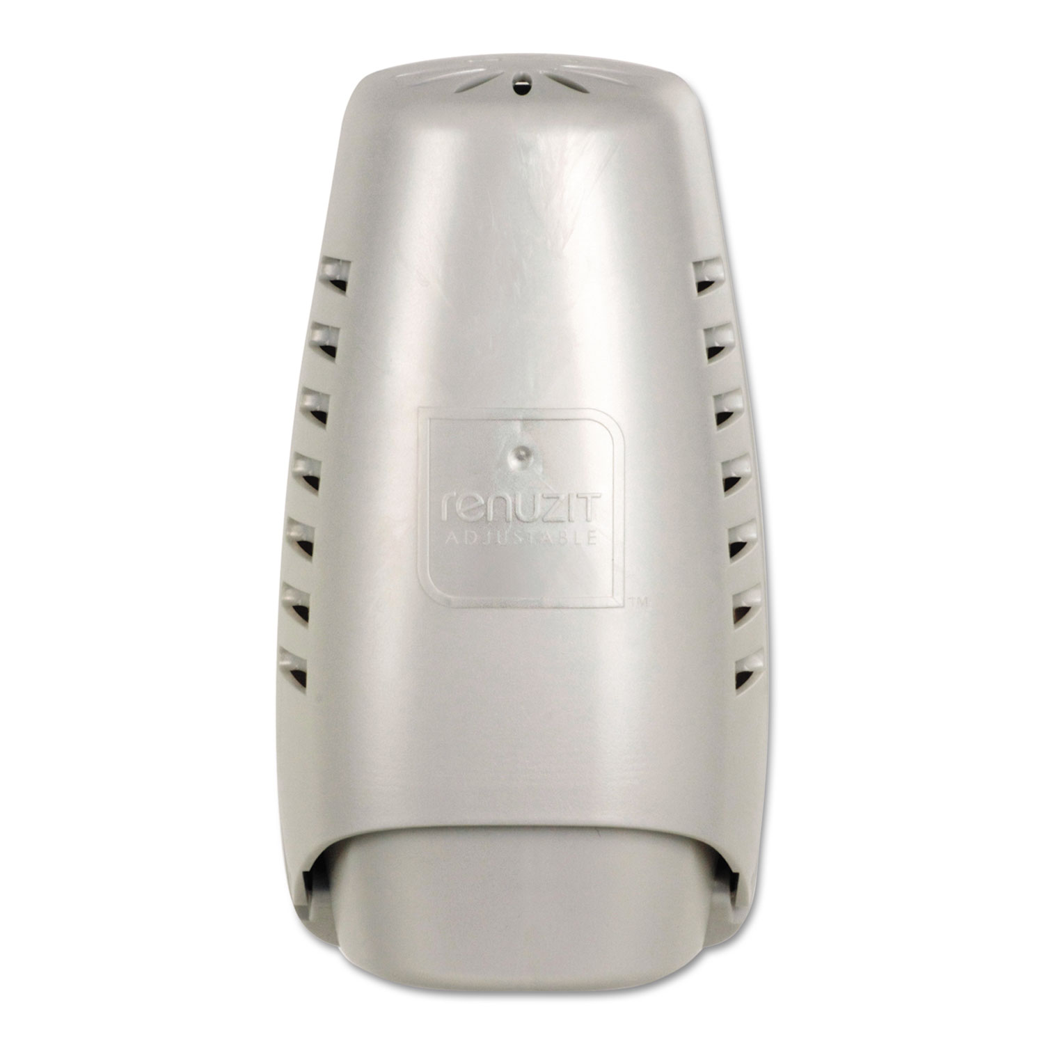 Renuzit Wall Mount Air Freshener Dispenser, 3-3/4" x 3-1/4" x 7-1/4", Silver, 6 Per Carton - image 2 of 3
