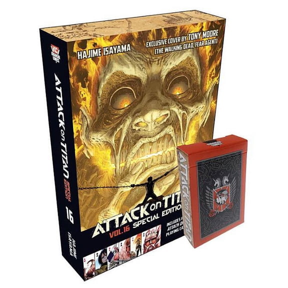 Attack on Titan Special Edition: Attack on Titan 16 Manga Special Edition with Playing Cards (Other)