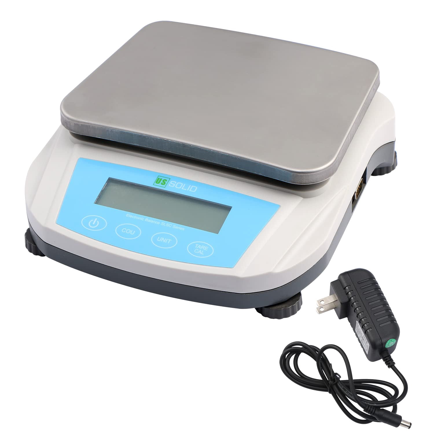 U.S. Solid 5000g x 0.1g Electronic Precision Balance Lab Digital Balance Scale RS232 Interface