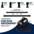 thumbnail image 3 of Secador de Pelo para Perros My Pet Command Alta Velocidad Ajustable con Cepillo de Aseo, 110 V 500 W, 3 of 6