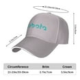 thumbnail image 3 of Kubota Logo Baseball Caps Unisex Hats Classic Adjustable Sandwich Cap Dad Hat Stylish Trucker Casquette, 3 of 5