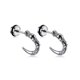 thumbnail image 1 of Moda Moda Más Nuevo 1 Par de Pendientes de Aro de Acero Inoxidable con Colgante de Cruz y Borla Larga Unisex para Hombres y Mujeres Joyería Gótica Punk Mejores Regalos - Estilo 8 | Estilo M 8, 1 of 5