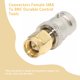 thumbnail image 2 of Monstrate Conectores SMA a BNC Adaptador hembra Bajo consumo de energía Transmisión Antena Convertidor Conector Accesorio Teléfono y Comunicación PC 1, 2 of 6
