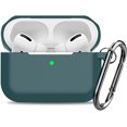 thumbnail image 1 of Compatible AirPods Pro Case Cover Silicone Protective Case Skin for Apple Airpod Pro 2019 (Front LED Visible) Black, 1 of 6