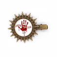 thumbnail image 1 of Absolute Handprint Abandon Death Hairpin Sun Headwear Retro Metal Clips Pin, 1 of 3