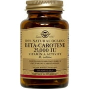 Solgar Oceanic Beta Carotene 25000 IU - 60 Softgels