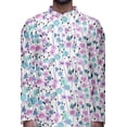 thumbnail image 4 of Atasi Party Wear Kurta Pajama For Men Mandarin Collar Ethnic Printed Kurta Set, 4 of 5