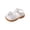 a5-White, variant on KPOPLK Girls Sandals with Adjustable Straps Open-Toe Summer Outdoor Sport Sandals for Toddler/Little/Big Kid Size 7,White