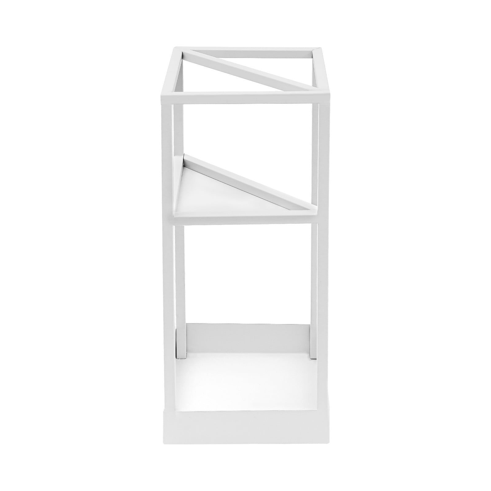 20*20*53cm White Square Modern Umbrella Rack Freestanding Umbrella Rack for Storing Umbrellas Hiking Poles