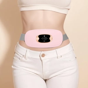 Iumwxz Smart Home Appliances Portable Rechargeable Plaque de chauffage pour l'estomac 3 Réglage de la température de vitesse et 3 Modes de massage Dos et coussin de chauffage Belly pour les femmes Pink Liquidation Ventes
