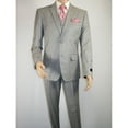 thumbnail image 2 of Mens Three Piece Suit Vested VITALI Soft Fabric With Sheen M3090 Stone Gray 3pc, 2 of 14