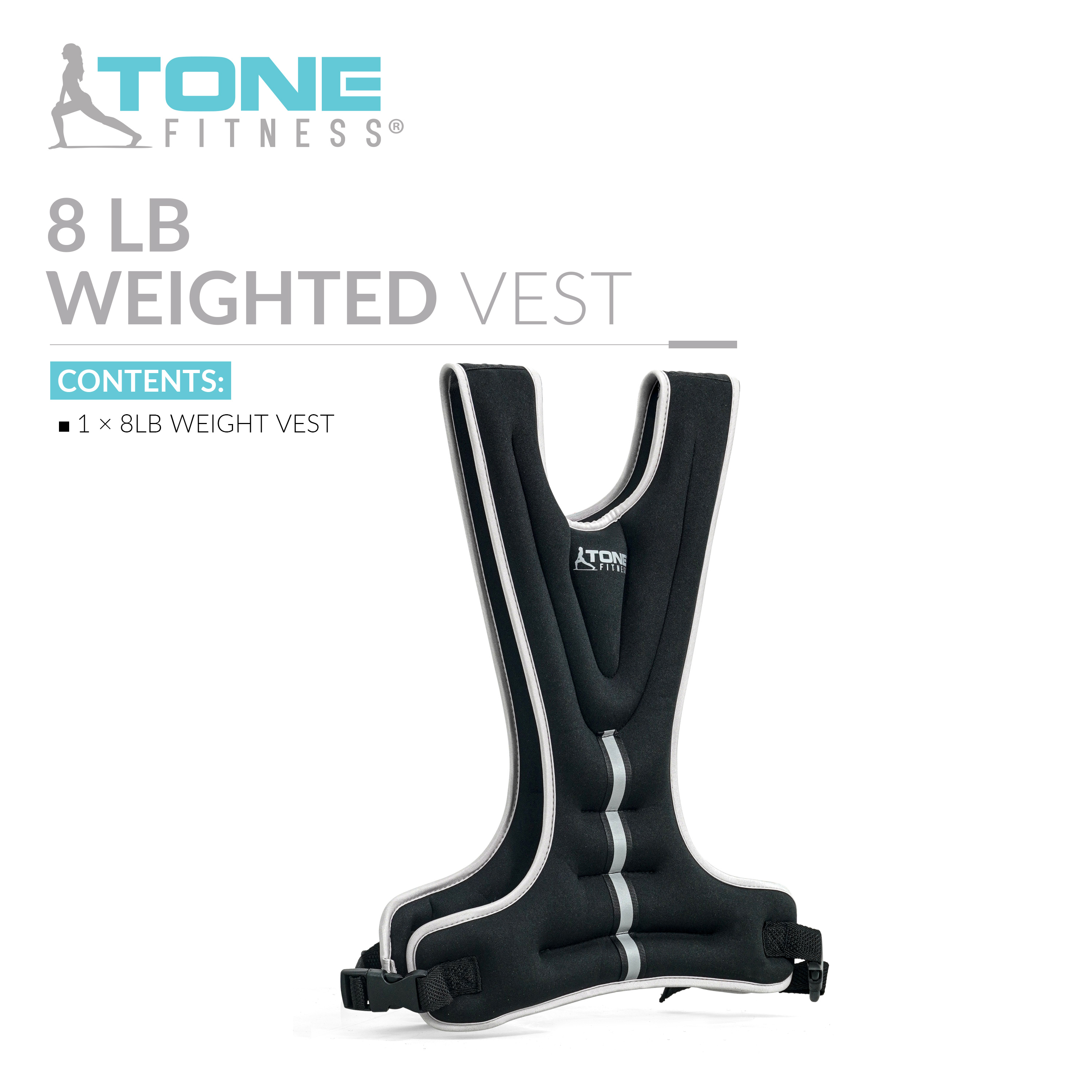 Tone Fitness 8 lb Weighted Vest photo 3