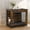 Brown, variant on Walsunny Wooden Dog Crate Furniture,Double-Doors Kennel Indoor with Divider and Removable Tray,End Table Dog Crate for Decoration 27.2"L x 20.1"W x 23.6"H,Brwon