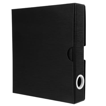 Binder Cover 2-Ring Binder Card Pockets Binder Cover Paper Binder Reusable Card Pockets Shell
