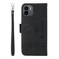 thumbnail image 4 of For Samsung A23 5G Case Leather Pure Magnetic Clasp Card Phone Cover - Black, 4 of 5
